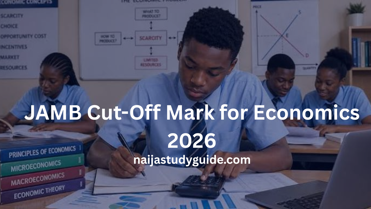 You are currently viewing JAMB Cut-Off Mark for Economics 2026