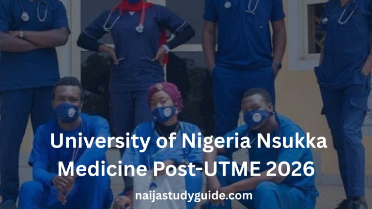 Read more about the article JAMB Cut-Off Mark for Medicine in UNN 2026